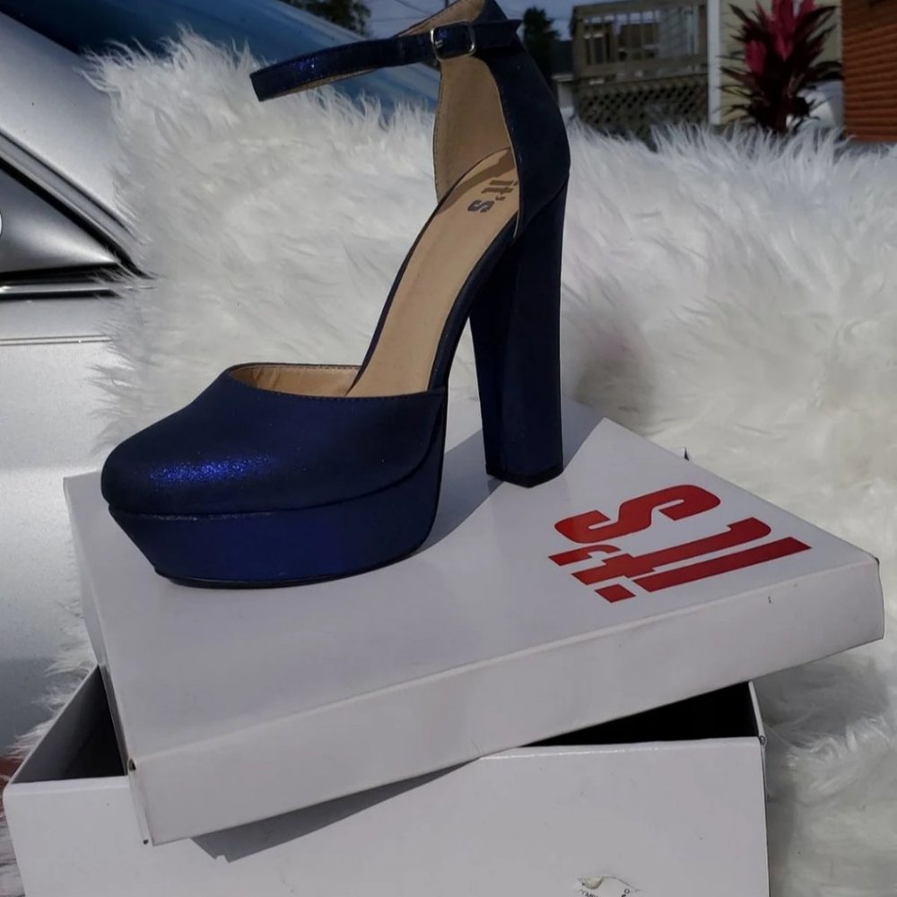 IT'S FASHION PEACOAT PUMP HEELS
